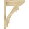 Ekena Millwork Merced Slat Rough Sawn Outlooker, Douglas Fir, 8"W x 22"D x 30"H OUT08X22X30MRC06RDF - alternate 2